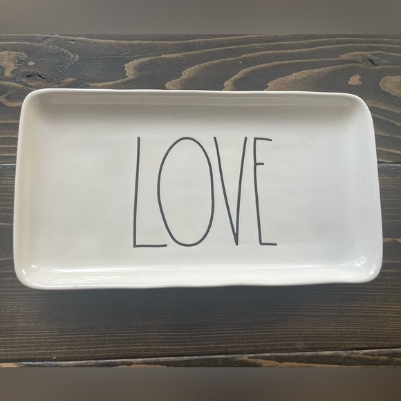 Rae Dunn LOVE tray/dish - Picture 1 of 2